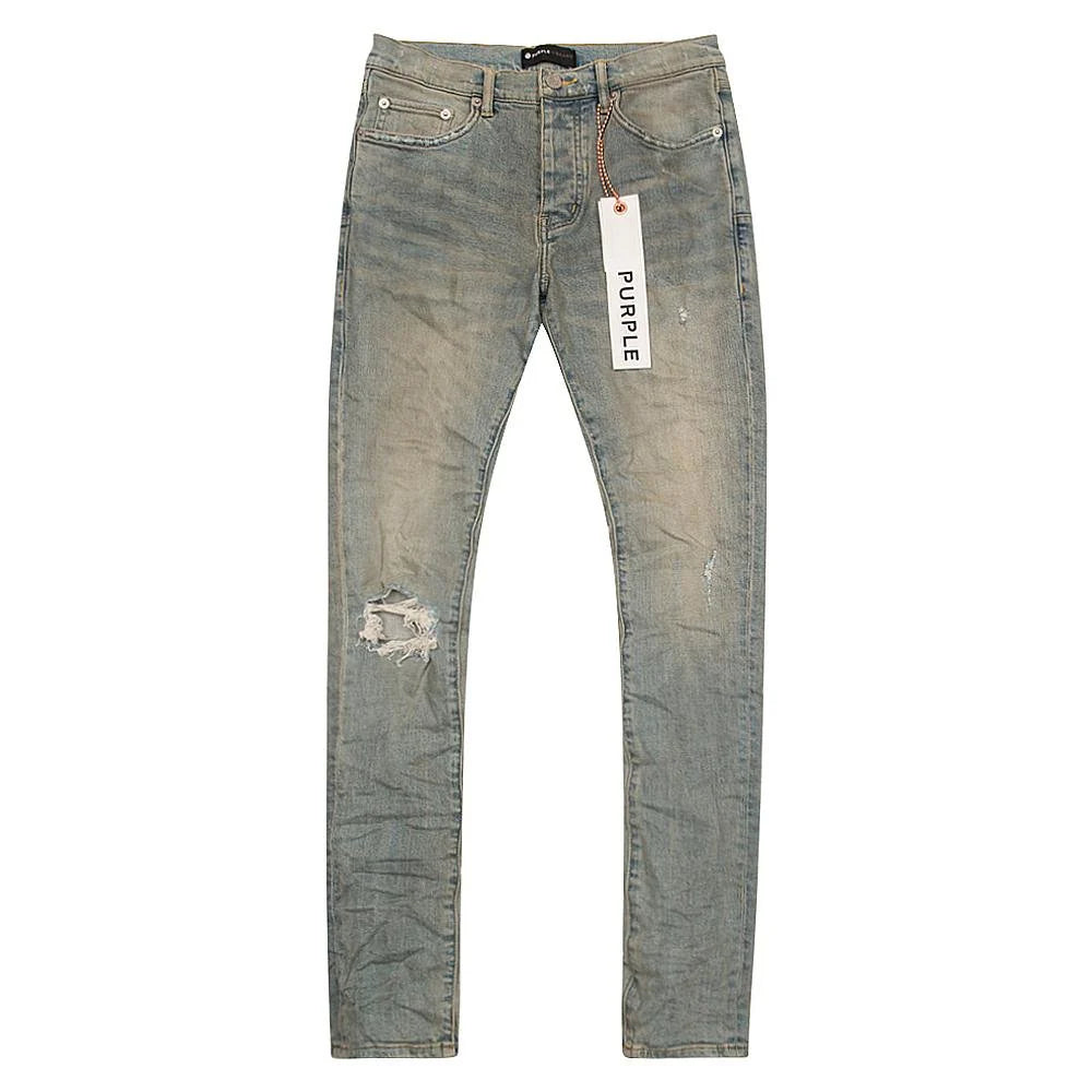 Purple Brand Light Dirty Wax Jeans