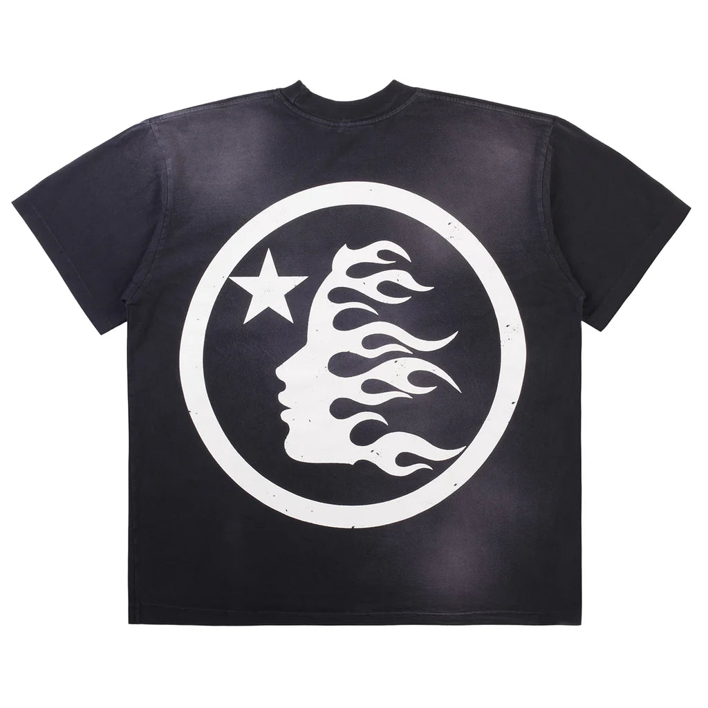 Hellstar Classic Tee (Regular Print) Washed Black