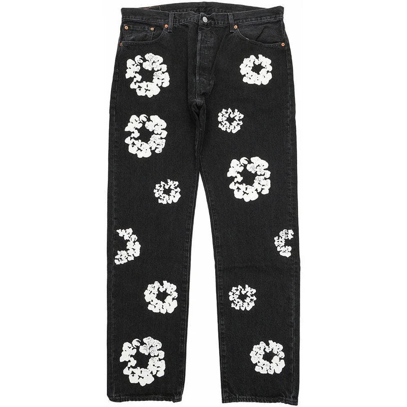 Denim Tears x Levi's Cotton Wreath Jean Black