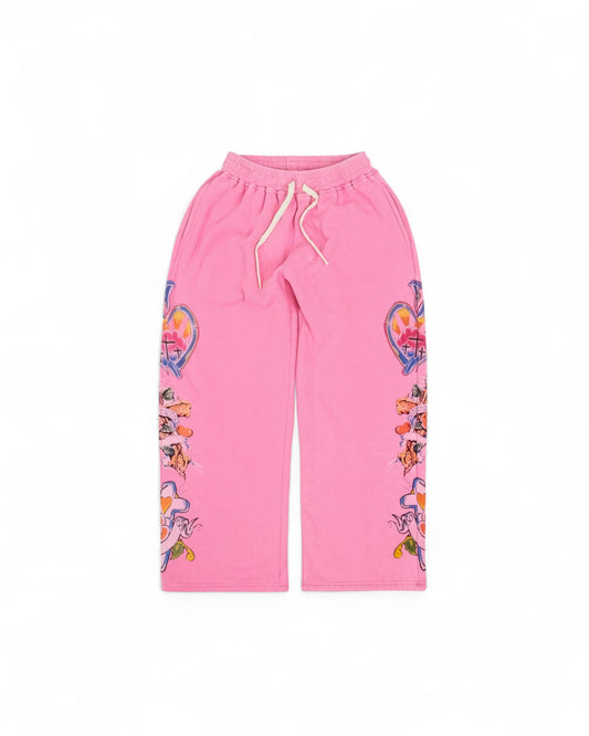 Righteous Risen King Sweatpants Pink