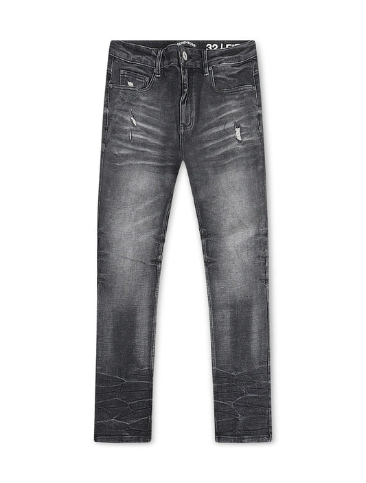 SERENEDE Fume Fitted Jeans Grey