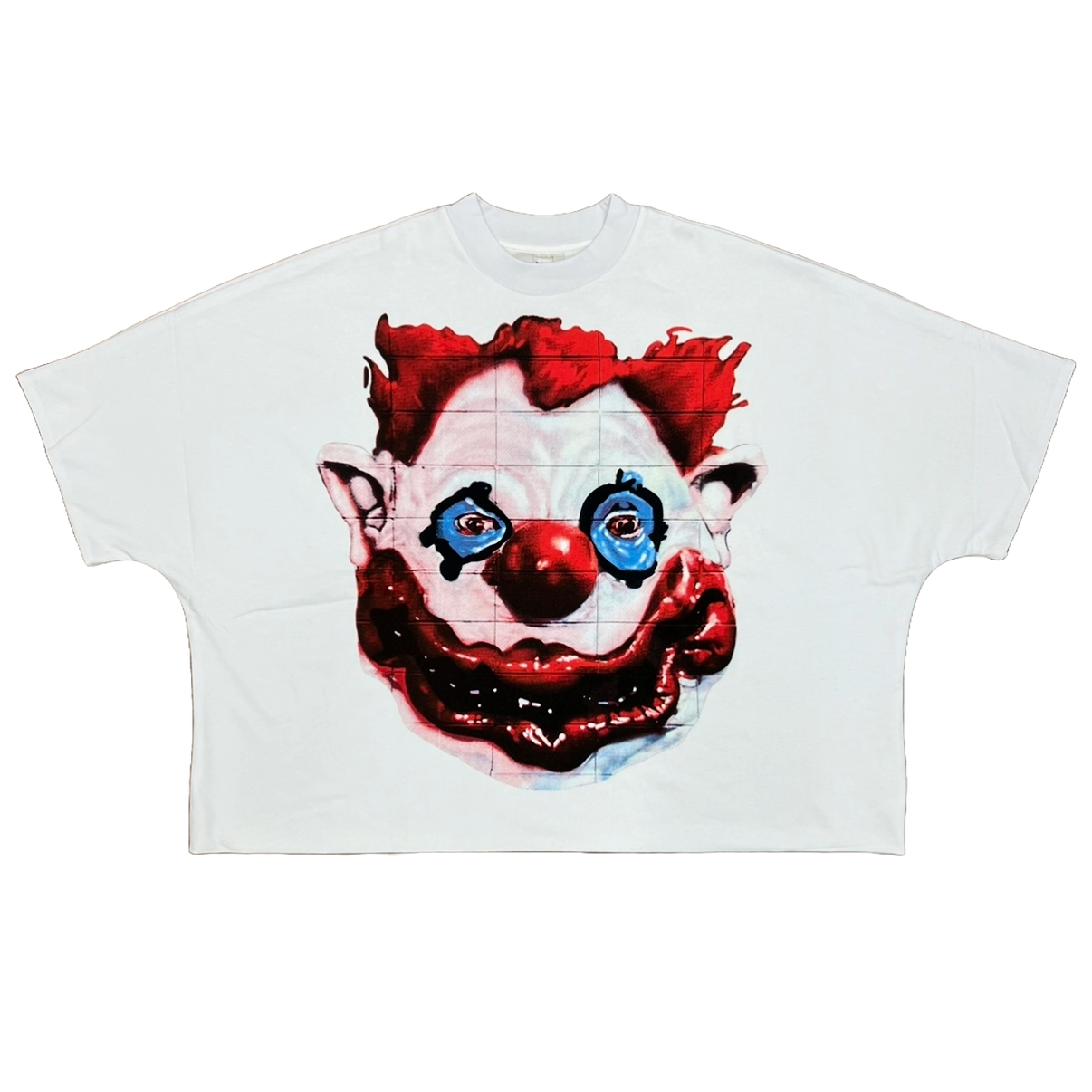 Billionaire Studios Unreleased Red Clown Tee White