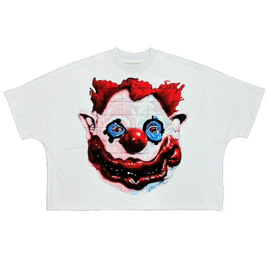 Billionaire Studios Unreleased Red Clown Tee White