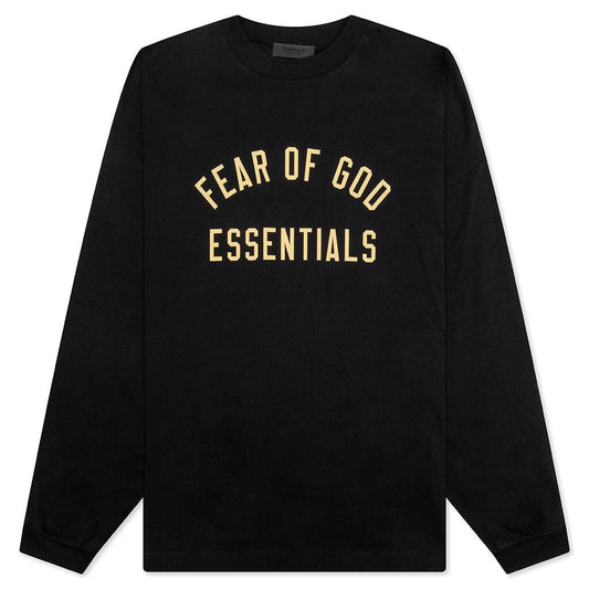 Fear of God Essentials Long Sleeve Tee Black