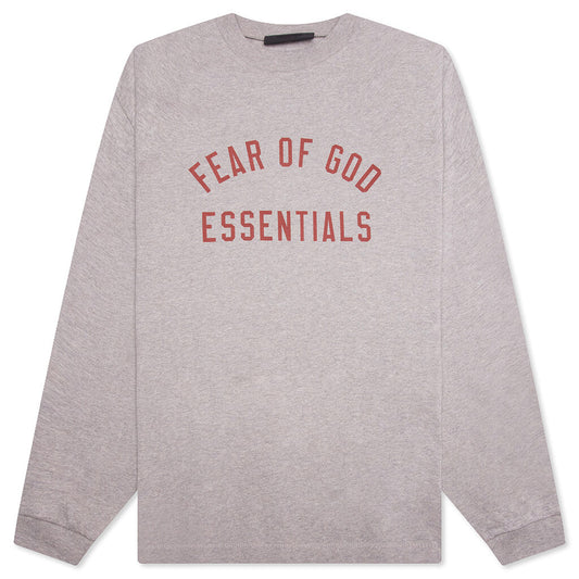 Fear of God Essentials Long Sleeve Tee Dark Heather