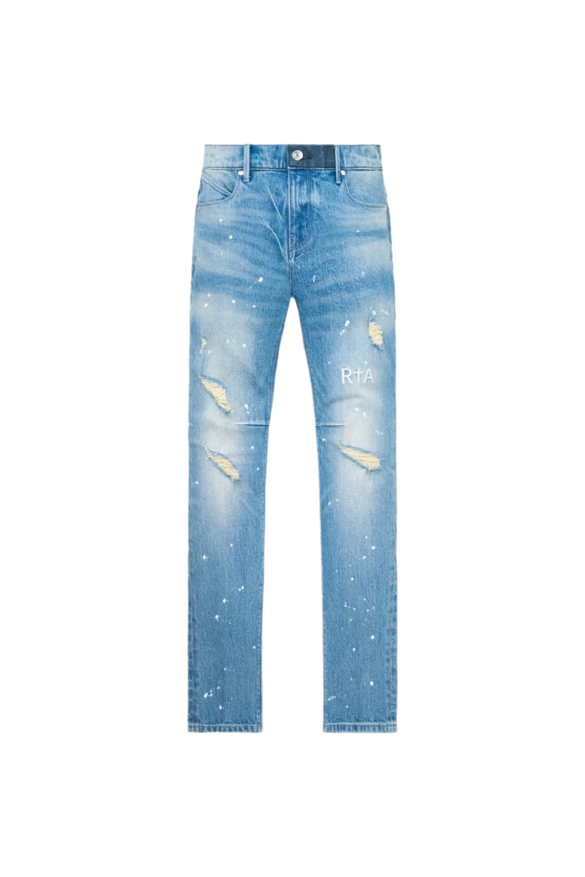 RTA Clayton Medium Painted Blue Jeans