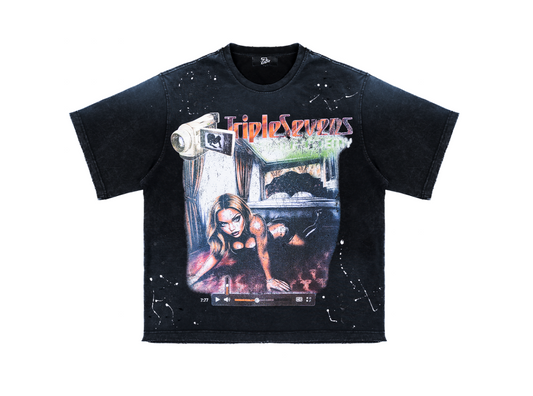 Triple Sevens Filmstar Tee Black