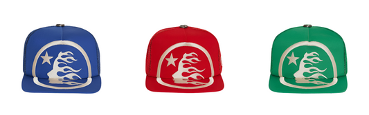 Hellstar Big Logo Trucker Snapback Hat