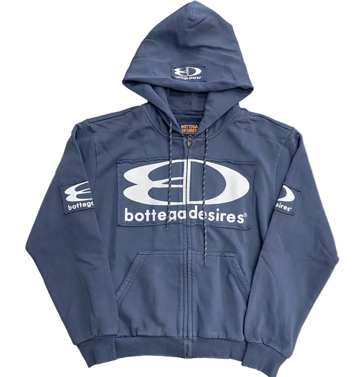 Bottega Desires Tech Jacket Slate Blue