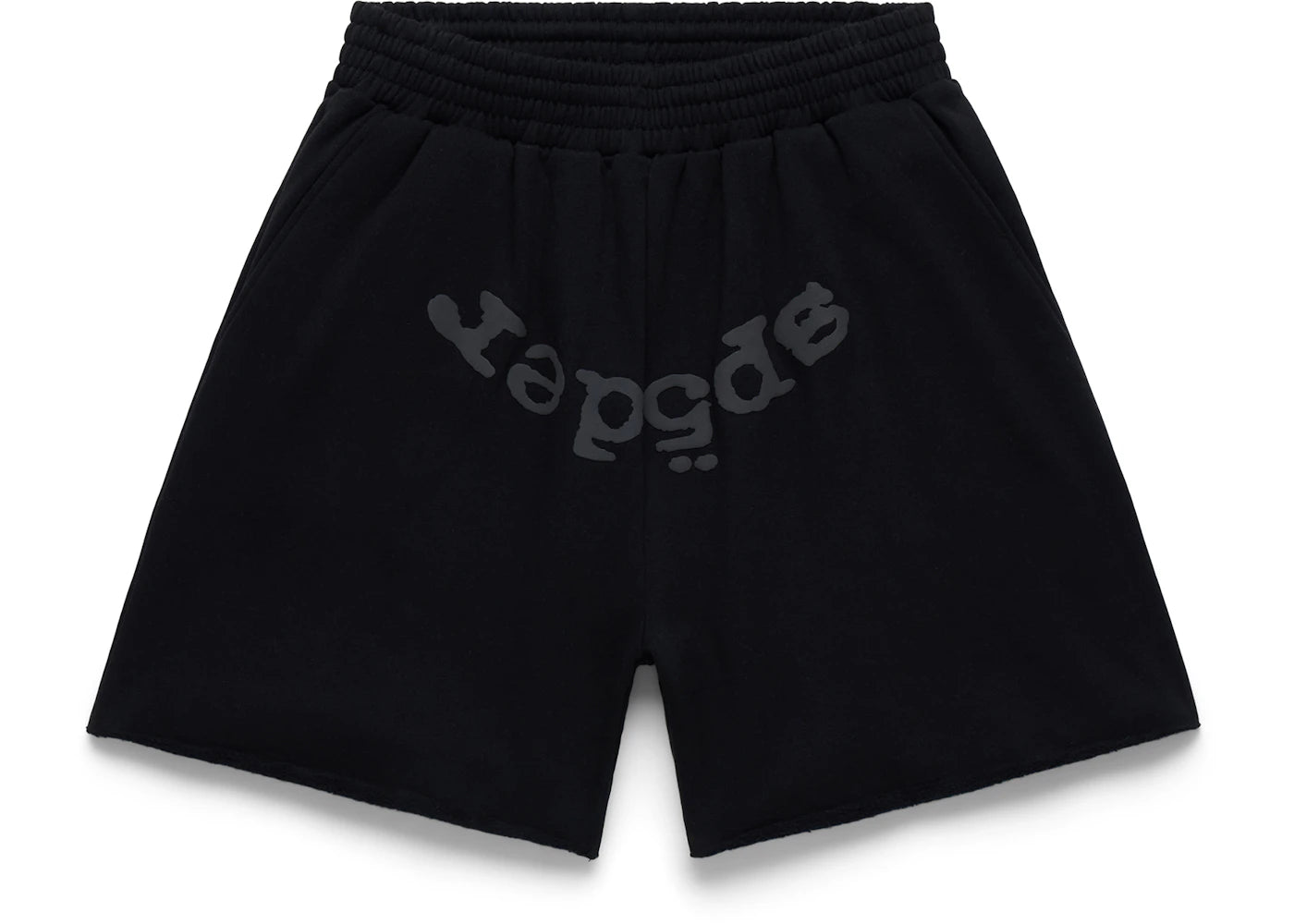 SP5DER OG Web Logo Sweat Short Phantom Black