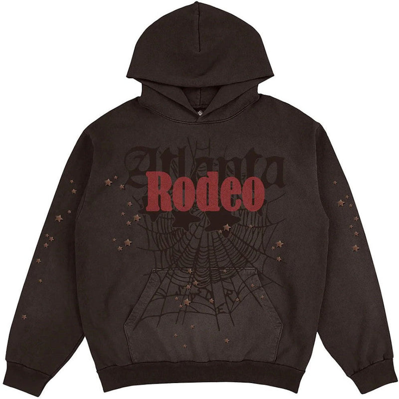 Sp5der x Cactus Jack Rodeo Hoodie Brown