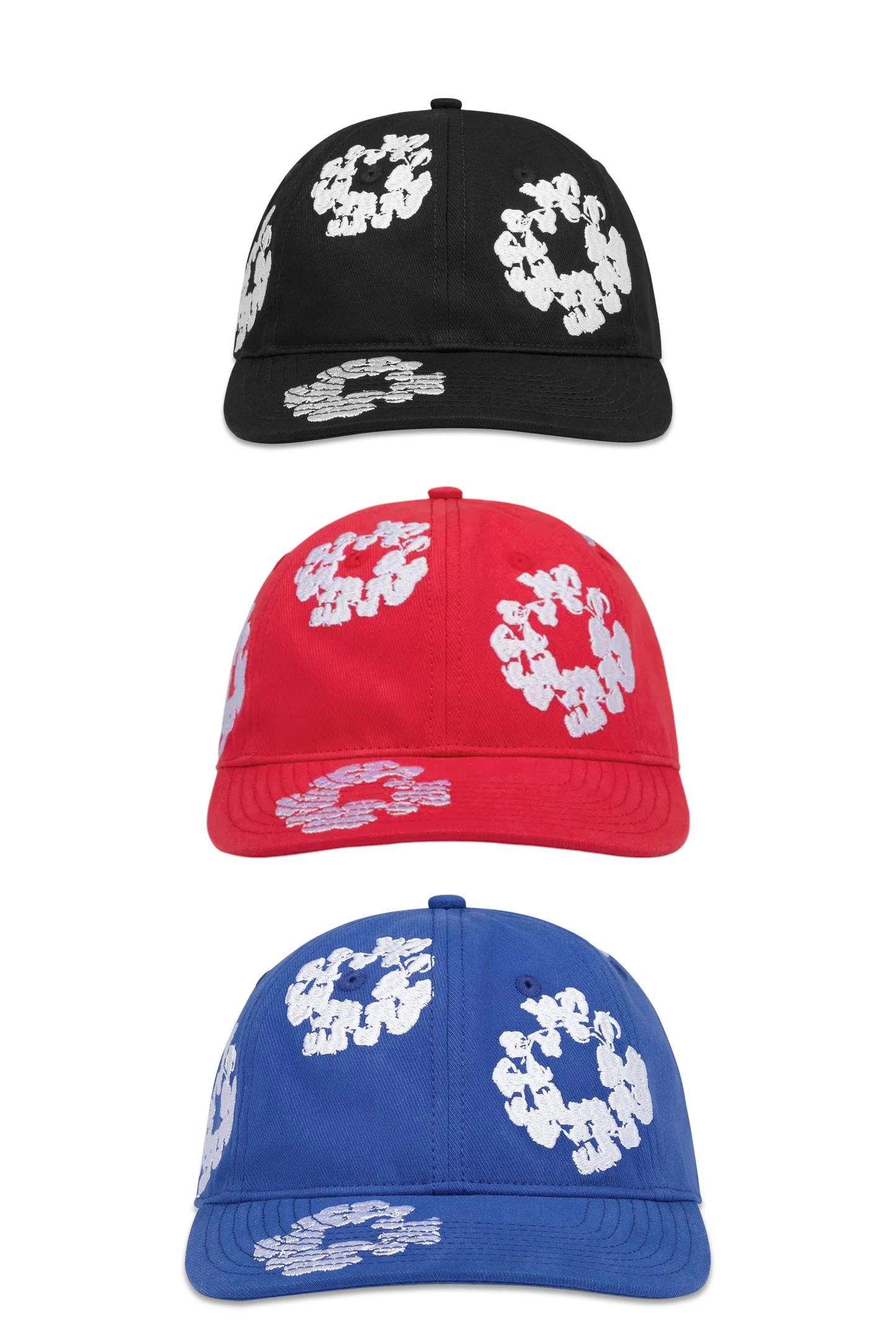 Denim Tears The Cotton Wreath Snapback Cap