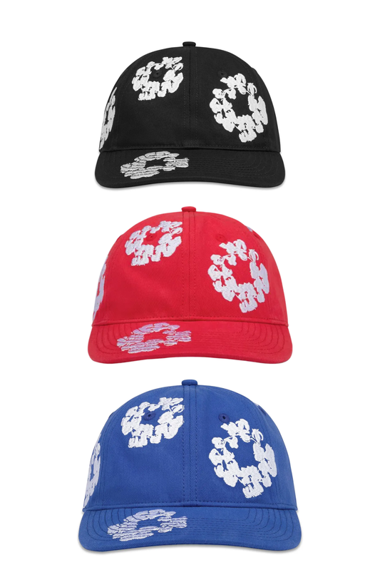 Denim Tears The Cotton Wreath Snapback Cap