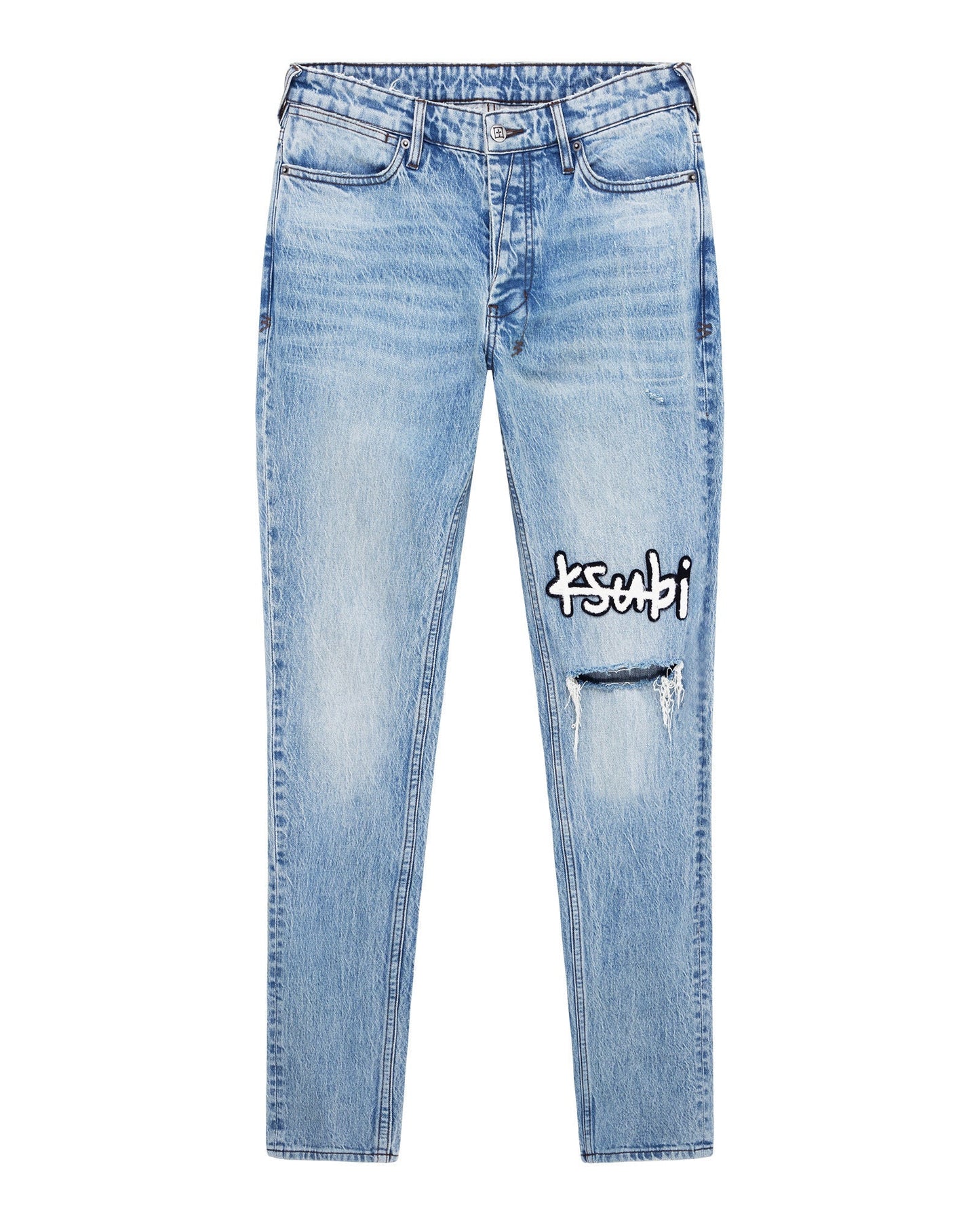 Ksubi Van Winkle Painter 1999 Blue Skinny Jeans