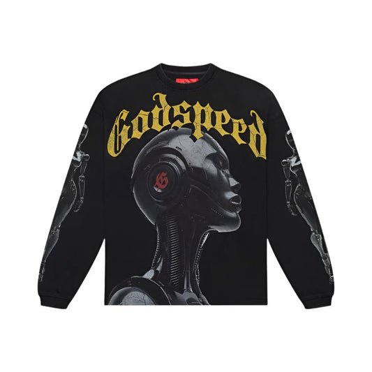 Godspeed Alexa Long Sleeve Tee Black