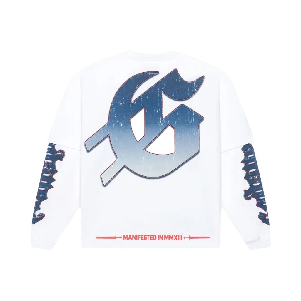 Godspeed Endzone Thermal Layered Long Sleeve Tee White