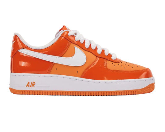 Nike Air Force 1 Low '07 Orange White Patent