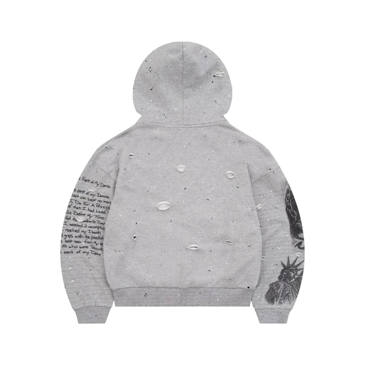 Bravest Studios Sketch Logo Hoodie Grey