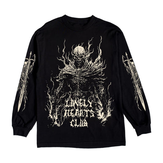 LHC Dark Knight Long Sleeve Tee Black